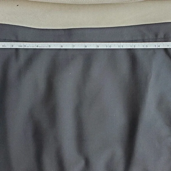 J.Crew Black Classic B-Stretch Wool Pencil Skirt 6 Petite - Picture 8 of 8